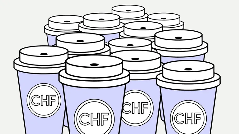 Kaffeebecher. Symbolbild für alltagsnahe Finanzthemen im ellexx Newsletter.